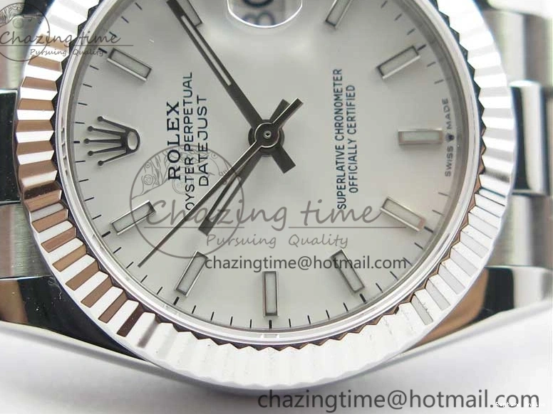0215 Lightweight Datejust 31mm 278275 SS BP Maker Best Edition White Stick Markers Dial on SS President Bracelet 3100